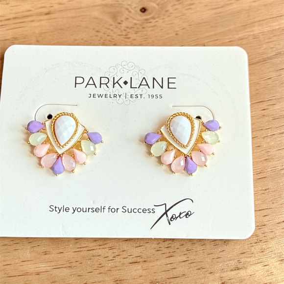 Park Lane Jewelry - Park Lane Multicolor Teardrop Earrings